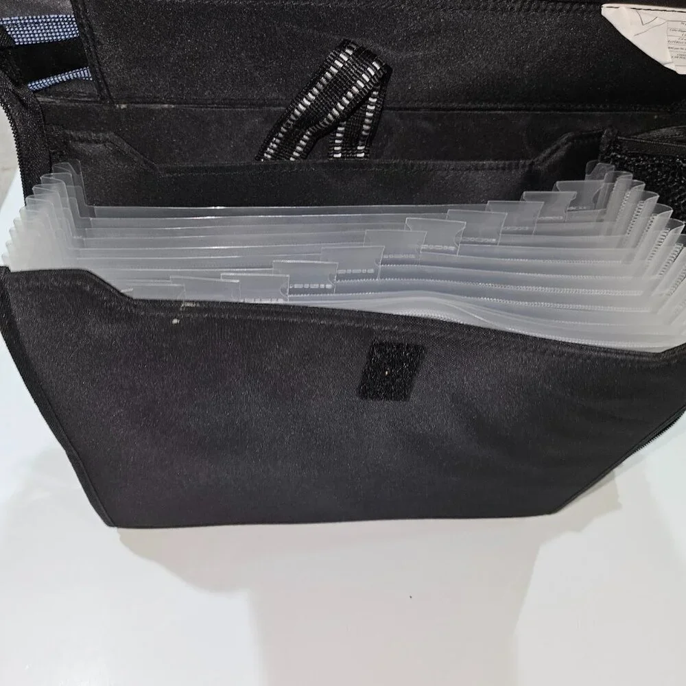 Fiskars Blue Craft Scrapbooking Tote Bag Storage 17